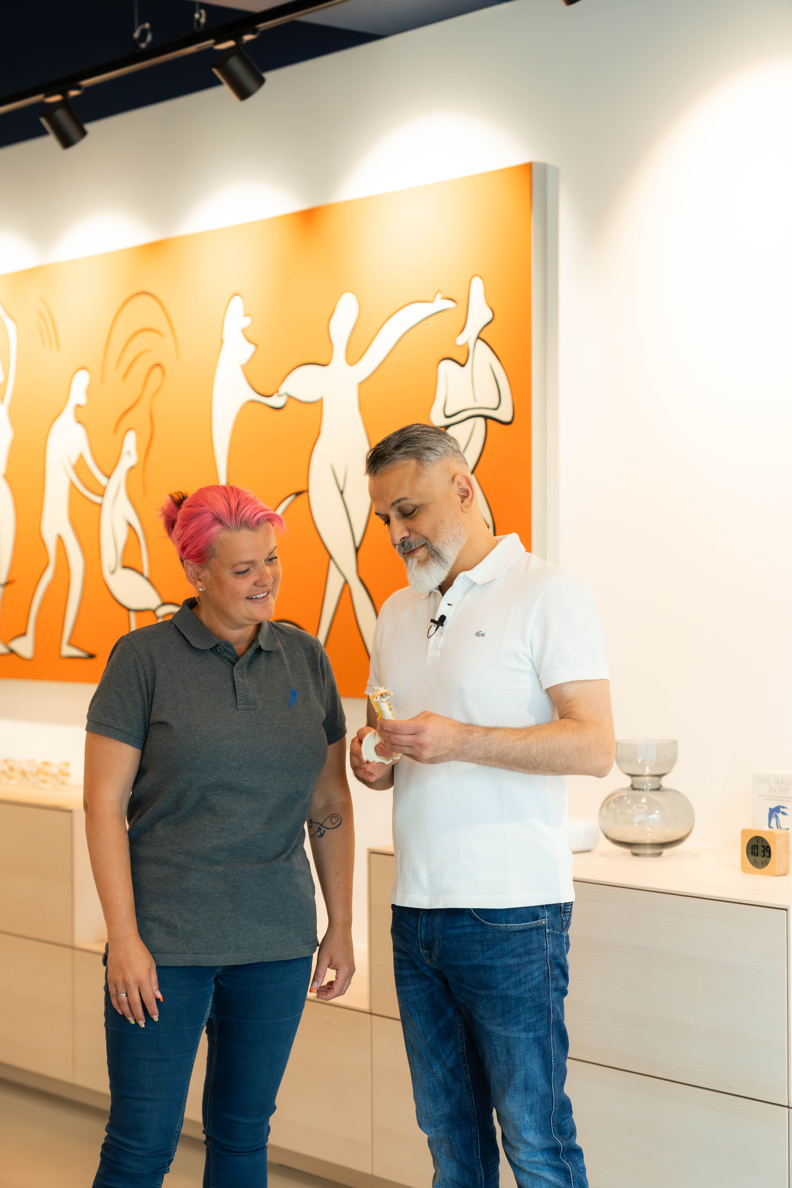 Empfang der Chiropraktik Ulm